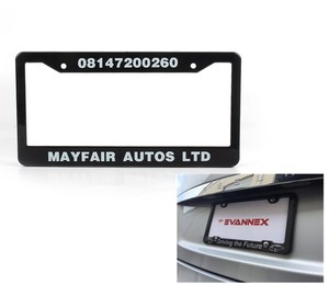 Soporte personalizado para matrícula de coche, venta al por mayor, para decoración de coche - Product Image 1
