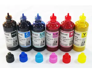 6 colores sublimación de tinta de transferencia térmica de tinta de sublimación de tinta para ciss