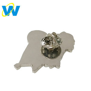 Suministro de fabricante de pines de esmalte duro de gaviota pájaro Pin de solapa de Metal placa - Product Image 3