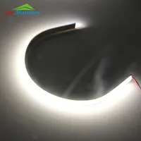Extrusión de aluminio de Shenzhen fábrica de perfil LED canal de Aluminio flexible bendable LED para tiras de led