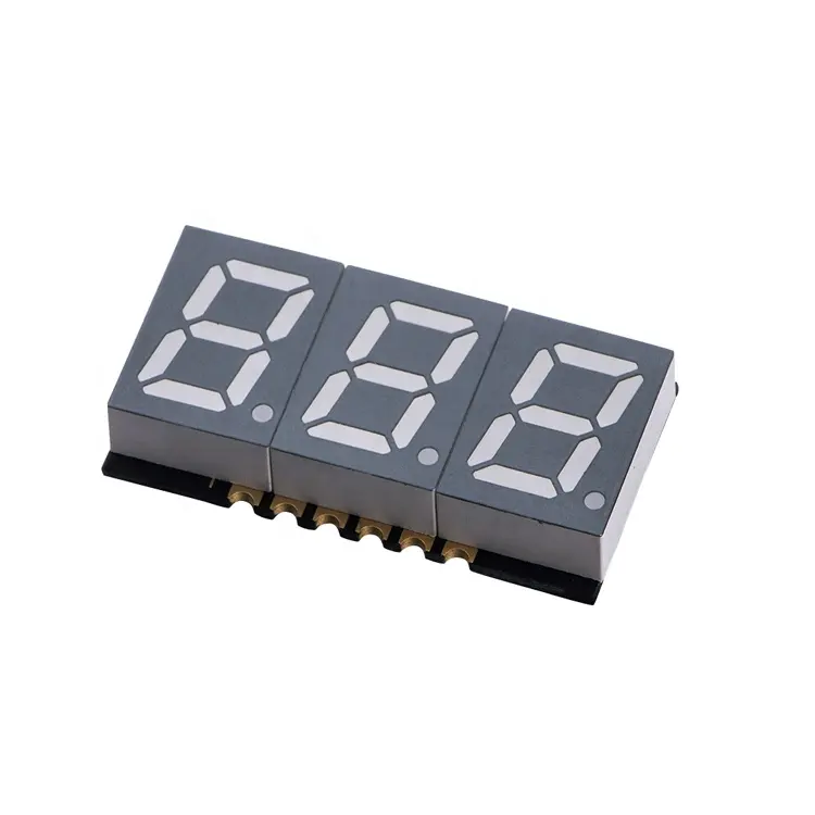 3 digits 0.39 inch SMD 7 segment 0.39" seven segment Led Display