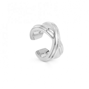 Gemnel Latest Design 18K Gold Plated No Piercing <strong>Infinity</strong> <strong>Earrings</strong> Wholesale Ear Cuff Men - Product Image 5
