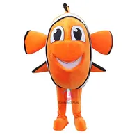 Kostum Maskot Kartun Ikan Mahkota Film Nemo Lari Menyenangkan Finding untuk Dewasa