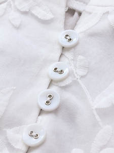 Donne di autunno Elegante O Collo A Maniche Lunghe di <span class=keywords><strong>Lino</strong></span> Cotone Sciolto Partito Camicetta Casual Dell'annata Del Ricamo di Lavoro OL Shirt Top - Product Image 5