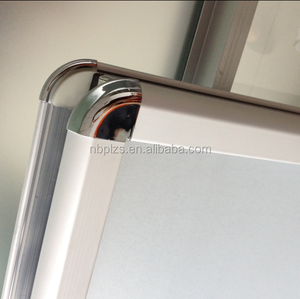 Açık zemin ekran reklam ayakta kurulu bir çerçeve işareti sokak ekran çift yan poster <span class=keywords><strong>stand</strong></span>ı - Product Image 3