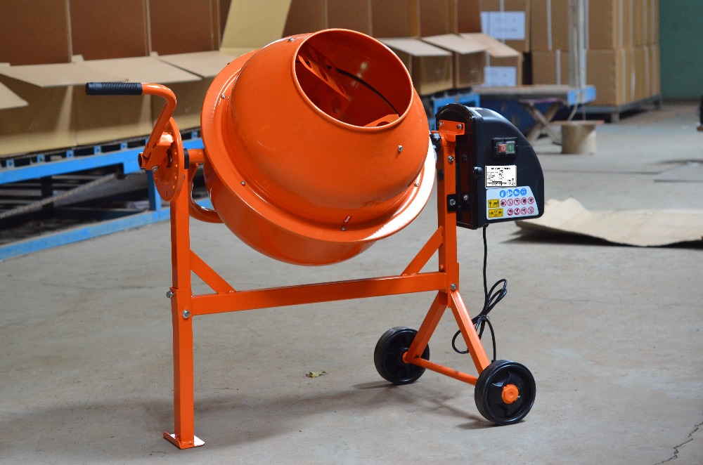 電動コンクリートミキサー マゼコン 130L コンクリートミキサー