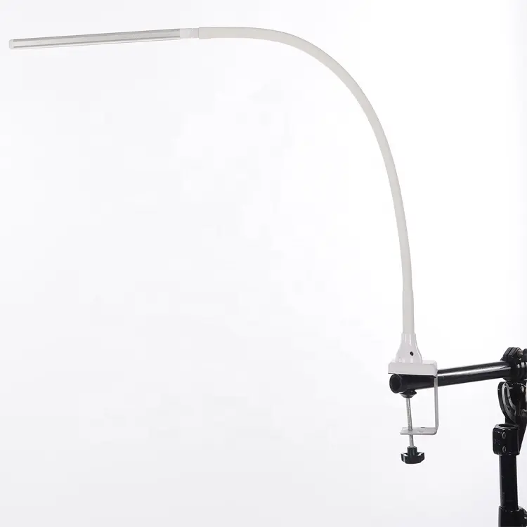 NAILTALK โคมไฟแว่นขยายสำหรับโต๊ะปรับความสว่างได้,ไฟ Led สีขาว12 W พร้อมแว่นขยายสำหรับห้องนอน