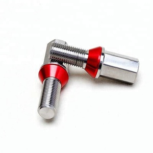Boulon de bagues connecteur étendu en alliage d'aluminium anodisé coloré, écrou Gr5 m8x32 mm - Product Image 2