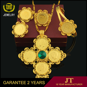 <strong>JH</strong> Luxury 18K Gold Plated Engagement Wedding <strong>Jewelry</strong> Set for Women Dainty Popularity Chic Bridal Party <strong>Jewelry</strong> with Zircon Stone - Product Image 5