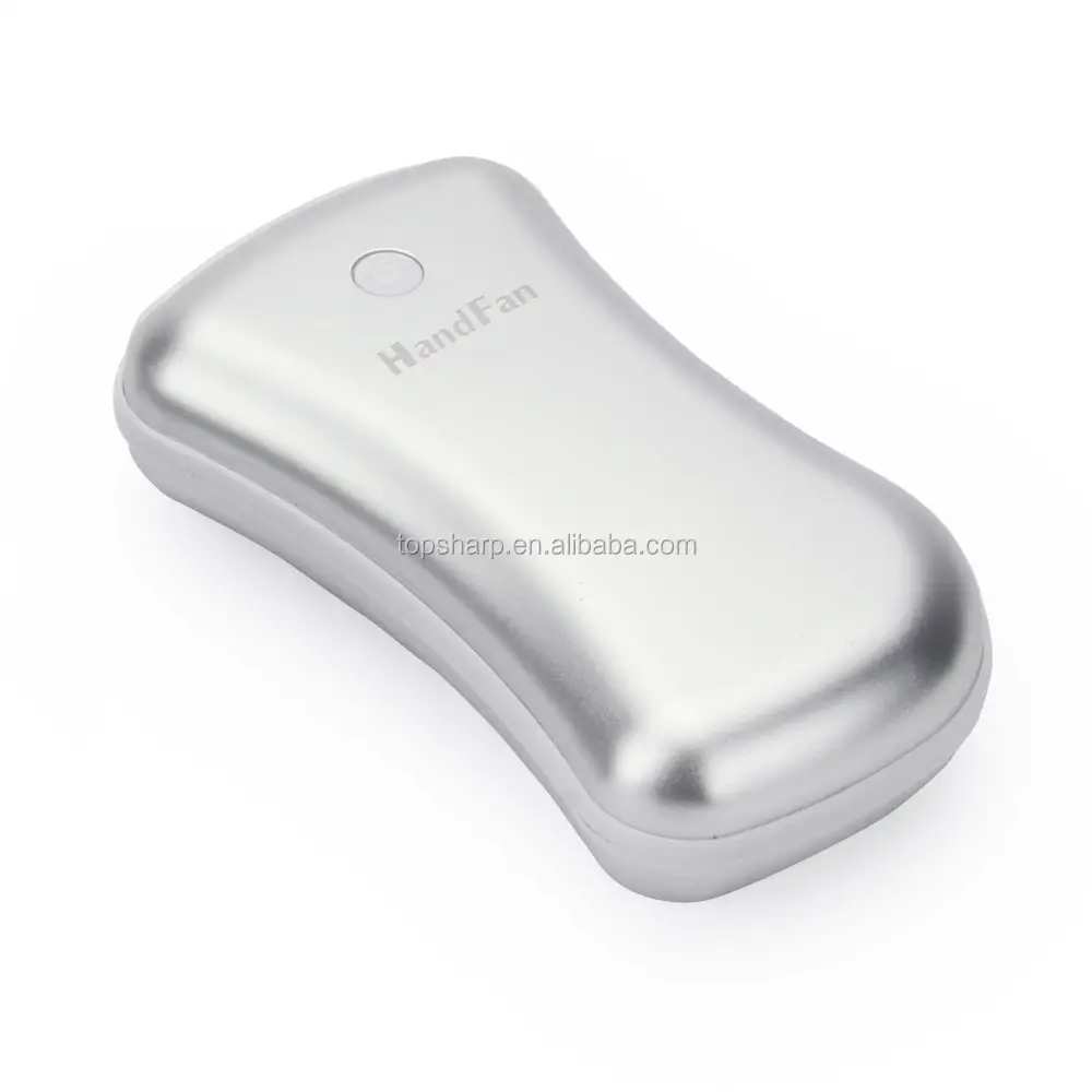 Rechargeable Portable Hand Heater External Battery Pack Reusable Pocket usb hand warmer 5200mah with flashlight