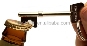 Exquisito 3d corona metal forma de la llave puede cerveza bootle destapador  Abrelatas de cerveza - Product Image 4