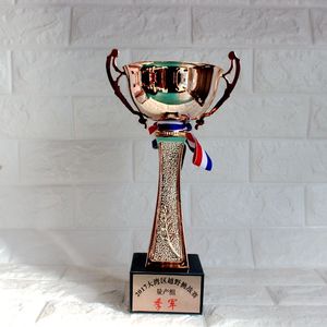 Lujo europeo metal trofeo premio de <span class=keywords><strong>cristal</strong></span> taza - Product Image 1