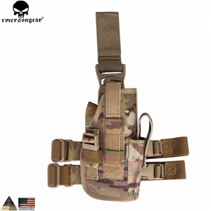 Emersongear ซองใส่ปืนพกสำหรับใส่ปืน, รุ่น Tornado มีกระเป๋าคาดเอวยุทธวิธีทั่วไปสไตล์นาโต้มือขวาด้านซ้าย