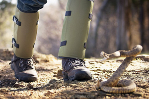 Caza al aire libre <span class=keywords><strong>camping</strong></span> senderismo botas impermeable protectora anti-mordedura de serpiente polainas - Product Image 5