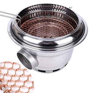 Proveedor de equipos de restaurante coreano, barbacoa de carbón, máquina de parrilla automática, mesa de parrilla para restaurantes