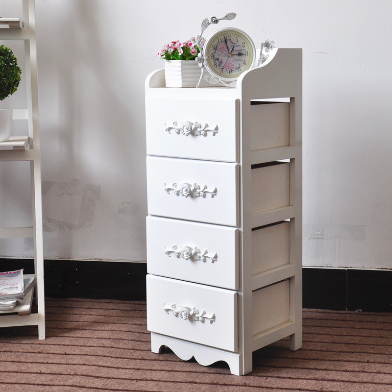 Solid wooden furniture bathroom cabinet