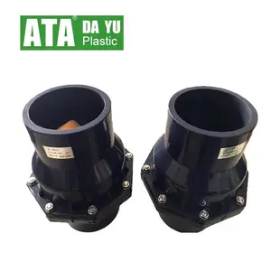 Plastic Check Valve Dn20 To Dn150 Kitchen Sewage Cut-off Valves Mini Plastic None 1 Way Return Flap Slip Swing Check Valve