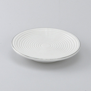 Merveilleux économiseur de savon ovale en céramique blanche - Product Image 6