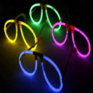Custon Brand Logo Glow Stick Eyeglasses for halloween Glow Stick Glasses for Pary Fun