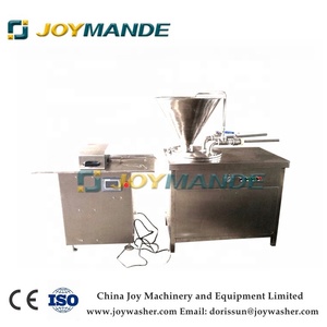 Ligne de Production espagnole de <span class=keywords><strong>Chorizo</strong></span>, haute efficacité, Machine de fabrication de saucisses de poulet, Machine de collage de saucisses de porc - Product Image 4