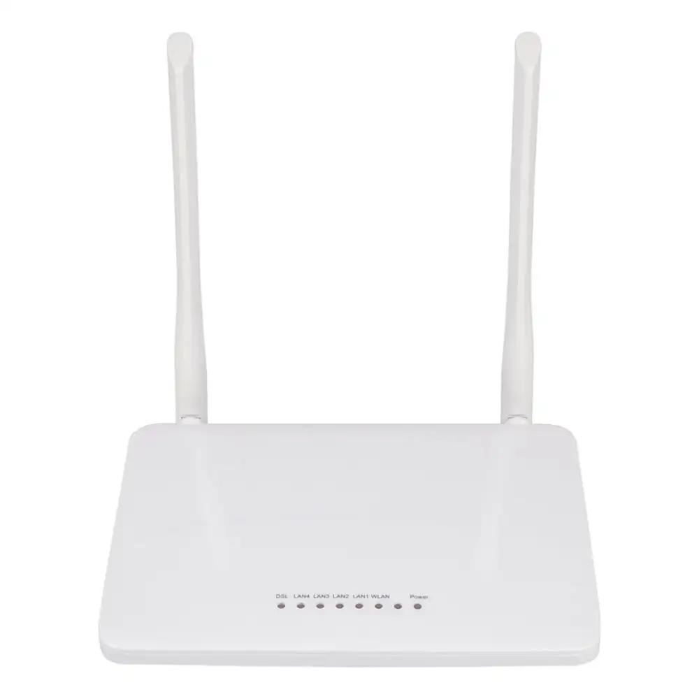 Modem ADSL Không Dây 300Mbps Ethernet 4 Cổng Lan ADSL2/2 + N Bộ Định Tuyến Wifi Mạng