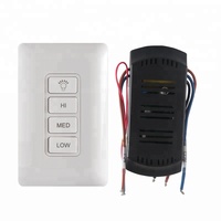 Ventilateur de plafond intelligent connecté tuya/RF, Kit avec télécommande vocale, pour maison