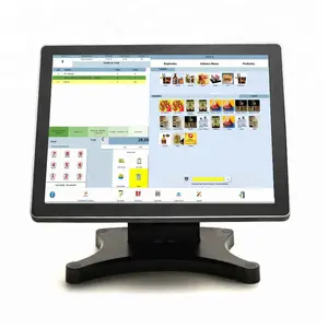 Đẹp hệ thống POS 15 inch Màn Hình Cảm Ứng Máy Thanh Toán/Tất Cả trong Một POS/Nhà Hàng Tiền Mặt Đăng Ký