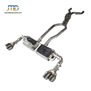 Système d'échappement performant, échappement Valvetronic Catback avec <span class=keywords><strong>télécommande</strong></span> pour Porsche 958 Cayenne 3.0T 3.6 4.8 4.8T - Product Image 3