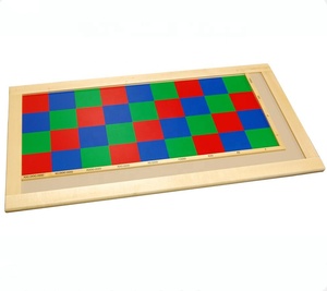 Material educativo Leader Joy para tablero de ajedrez mathmatic montessori beechwood - Product Image 2