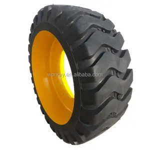 Lốp Xe Học Sinh Trung Quốc 17.5-25 17.5X25 17.5r25 Lốp Xe Tải Bánh Xe Rắn Trực Tiếp Nhà Máy