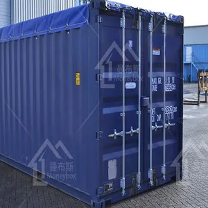 Hight quality Tarpaulin covered 20ft open top container for sale