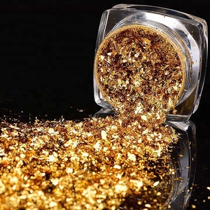 2017 BIN Shiny Silver Gold Pigment <strong>Chrome</strong> <strong>Nail</strong> <strong>Powder</strong> - Product Image 2
