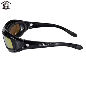 Sports de plein air UV400 protection chasse tactique militaire lunettes airsoft jeu de <span class=keywords><strong>guerre</strong></span> vente lunettes hommes - Product Image 3