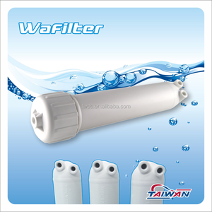 Boîtier de membrane RO en plastique de haute qualité fabriqué à Taïwan, alimentation manuelle, MH-1812, raccords de filtre à eau pour usage domestique, robuste - Product Image 1