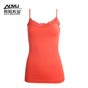 Shantou Factory Price Underwear Seamless Camisole Fitness Tank Top Women