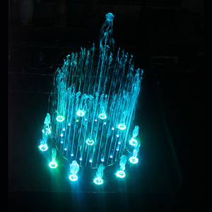 <span class=keywords><strong>Fontaine</strong></span> <span class=keywords><strong>d</strong></span>'eau intérieure/extérieure personnalisée de 2 à 6 mètres avec lumières LED musicales et jet de mousse pour applications de parc - Product Image 2