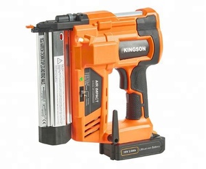 2025 Nueva pistola de clavos eléctrica profesional inalámbrica pistola clavadora de acabado multiusos 21V batería de litio - Product Image 1