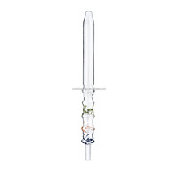Premium Pyrex Narguilé Embouchure En Verre Poignée En Verre Shisha Tuyau Embouchure Shisha