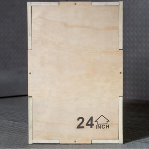 Boîte de saut 3 en 1 en bois durable pour salle de sport à domicile - Product Image 3
