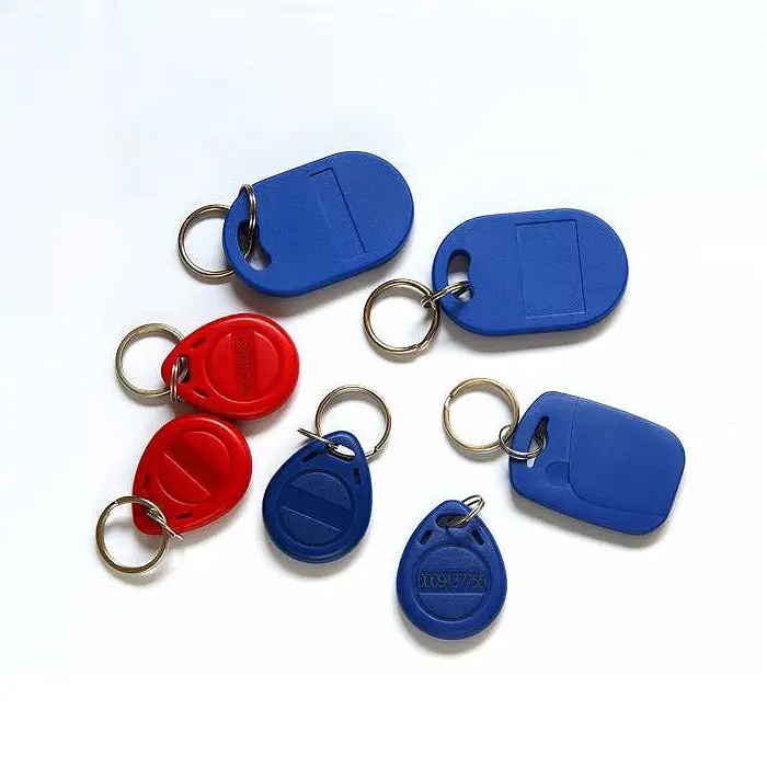 High Quality Plastic Number Round Key Tag chips