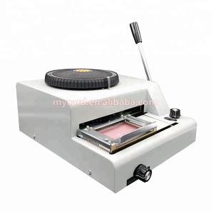 New Design Manual PVC Card Indent Printing Machine with Embosser - Product Image 3