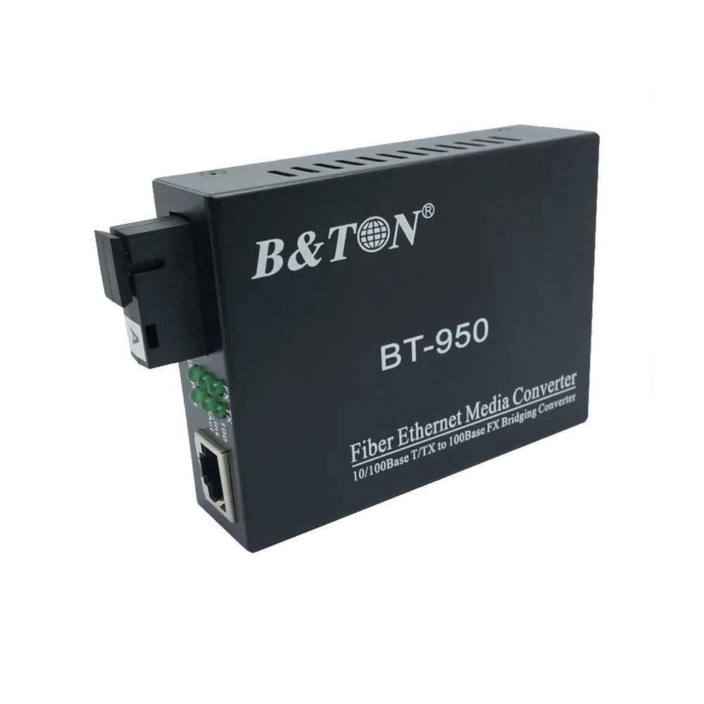 BTON BT-950SM-25A/B: Ethernet Fiber Media Converter
