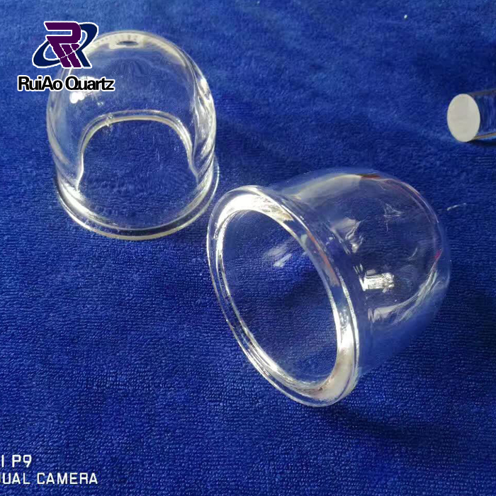 Кварцевый вакуумный колокольчик с сопротивлением давлению