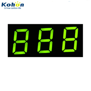 Nhỏ <span class=keywords><strong>7</strong></span> đoạn dẫn hiển thị 3 chữ số 0.4 inch Màu Vàng-Xanh chung anode 24-<span class=keywords><strong>pin</strong></span> - Product Image 4