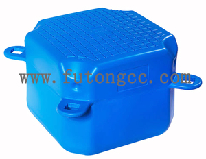 Accessoires de <span class=keywords><strong>bateau</strong></span> en <span class=keywords><strong>plastique</strong></span> HDPE Zhongya Marine, ponton flottant modulaire pour jet ski, haute capacité, durable, certifié ISO/CE/TUV - Product Image 6