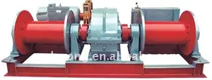 5 t תוף כפול משיכת סירת דיג כננת slipway על מזח  - Product Image 2
