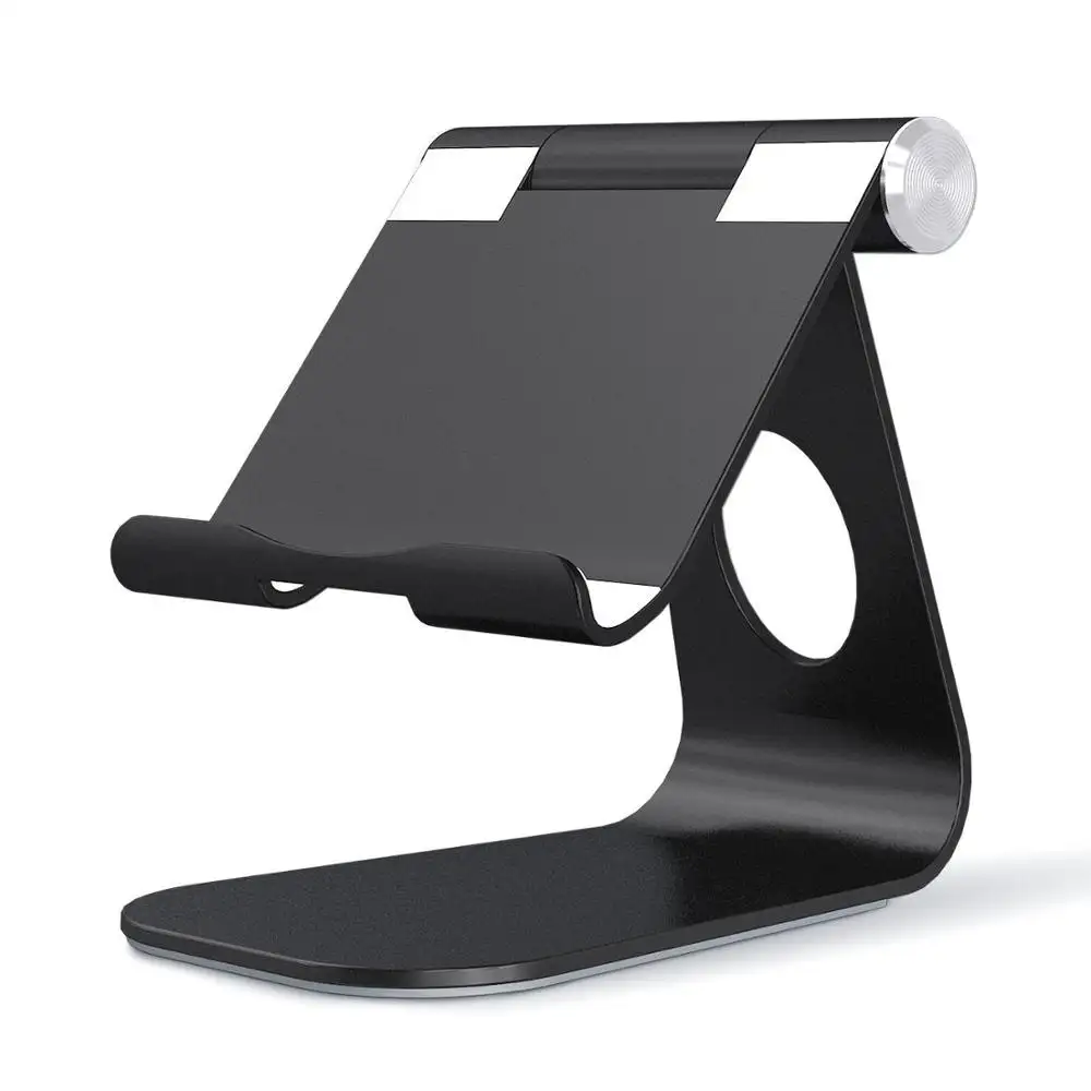 Unique new cell phone accessories mobile pad holder multi angle aluminum tablet adjustable stand desk phone mount holder