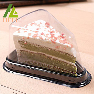 Rõ Ràng Nhựa <span class=keywords><strong>PET</strong></span> Tam Giác Cheesecake <span class=keywords><strong>Container</strong></span> - Product Image 2