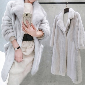 Nuovissimi Cappotti Invernali Lunghi da <span class=keywords><strong>Donna</strong></span> in Pelliccia Sintetica Stile Vintage - Product Image 5