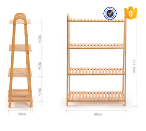 Trang trí ban công hoa hiển thị rack, Multilayer thang hoa bằng gỗ giá - Product Image 4